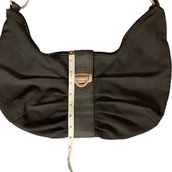 Vintage Dakine Slouchy Crescent-shaped Shoulder Hobo Bag in Black - Picture 10 of 12